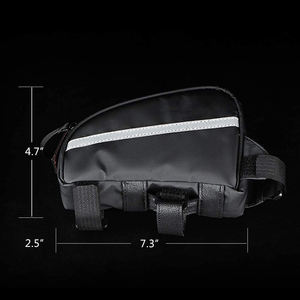 Professional Factory Chinese Cycling Accessories <b>Bike</b> Top Tube <b>Frame</b> Bag Waterproof Stable Bicycle Bag - Product Image 3