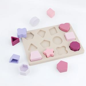 Jouet de dentition en silicone pour bébé, puzzle en forme de puzzle, 180x140mm, aide au développement éducatif pour 0-24 mois, unisexe - Product Image 4