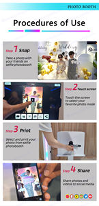 Guac Photo Booth Hauteur de la caméra réglable iPad Photobooth Shell Caméra Machine <span class=keywords><strong>Selfie</strong></span> Kiosque Station Selfi E Photo Booth Machine - Product Image 4