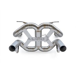 Tubo de Escape para Lamborghini Aventador SVJ <span class=keywords><strong>LP770</strong></span>-<span class=keywords><strong>4</strong></span> 6.5 2018-2022, Tubo de Escape de Alto Rendimiento con Válvula Inteligente y Catalizador, Ajuste Perfecto - Product Image 3