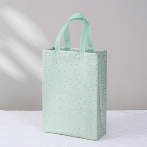 Xinsen Nonwoven Tote <b>Bag</b> 35x25x10 Cm Laminated With Logo Printing For Shopping Packaging - Product Image 1