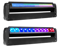 Rideau lumineux LED double face à effet infini, 12 pièces, 8W RGBW DMX, pour éclairage de scène, mariage, discothèque et club