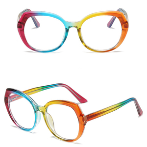 Armazones Lentes Bộ Lọc Ánh Sáng Xanh Opticos Ống Kính Da Báo Nữ 2023 TR90 Nhãn Hiệu Quang Học Kính Mắt Dự Tiệc Thương Hiệu Bạn 3602 - Product Image 4