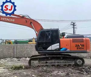 Ventas globales de excavadoras hidráulicas usadas Hitachi ZX210K de brazo corto, de alta resistencia y con orugas, de alta calidad. - Product Image 1