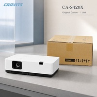 Projecteur CAAVITS OEM personnalisé, 4200 lumens, XGA, 3LCD, pour salles de réunion, bureaux d'entreprise, fabricant de projecteurs