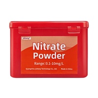 Kit de test des nitrates Jubway 0,1-10 mg/L, 60 tests, réactif en poudre pour la surveillance de la qualité de l'eau des aquariums et de l'aquaculture