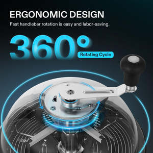 2026 Superventas: Máquina Recortadora de Cogollos y Hojas Hidropónicas de 18 Pulgadas, Recortadora de Cuenco para Cogollos, Flores y Plantas Hidropónicas - Product Image 5