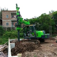 Tech — Machine de forage hydraulique, idéale pour la Construction de piquets, dernier modèle, KR40