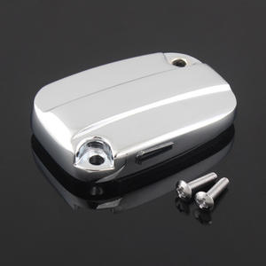 <span class=keywords><strong>Electra</strong></span> Glide Road King Pompe d'embrayage Couvercle de réservoir de liquide de frein en aluminium Accessoires moto - Product Image 1