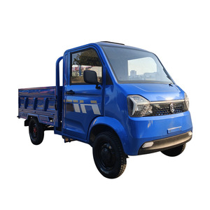 Camioneta Eléctrica Mini de 1500W, 4 Ruedas y 2 Asientos, Vehículo Utilitario Ligero para Entrega de Carga - Product Image 3