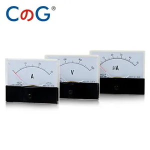 CG 44C2 DC <span class=keywords><strong>UA</strong></span> 50UA 100UA 200UA 300UA 500UA แอมป์มิเตอร์แบบอนาล็อก AMP Current Meter 44C2 Gauge Amperimetro เครื่องวัดปริมาตรแอมป์มิเตอร์ - Product Image 1