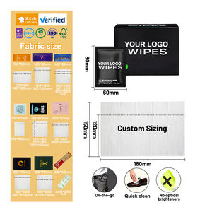 Toallitas Desechables para Limpieza de Calzado con Logotipo Personalizado, Toallitas Húmedas Perfumadas para Zapatos de Primera Calidad con Etiqueta Privada al por Mayor - Product Image 1