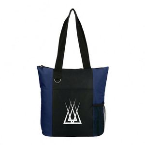 Custom Eco-Friendly Fashionable Korean Style <b>Canvas</b> Handbag Sewing Zipper Closure Shopping Tote Bag for Promotional - Product Image 3