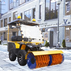 Multifunction Winter Ride-on Gasoline Snow Blower Shovel Core Engine Efficient Snow Sweeper Heavy Duty Construction Use Motor - Product Image 1
