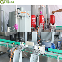Machine de production de cylindre d'extincteur/machine de remplissage de co2