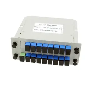 FTTH GPON EPON SC UPC LGX box Fiber Splitter 1x8 Fiber Optic PLC Splitter LGX Module optical Splitter