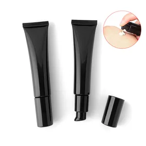 Empty custom Logo 30g 35g 40g cosmetic tube with pump airless tube