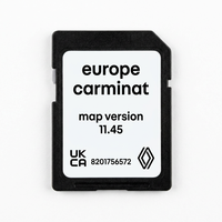 Pour Renault 8201756572 Carte SD de navigation GPS Europe 2025 1GB-256GB Classe 10 Certifiée CE Car-minat TT Live 11.45