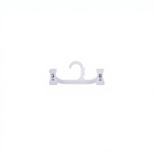 SB TECH Lot de 10 cintres en plastique de 30 cm (sans patins en caoutchouc) – Écologiques, gain de place, multi-usages pour armoire et vêtements individuels - Product Image 1