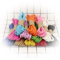 Cordes de fil de papier et corde torsadée pour Scrapbooking Art Crafts Poignées de sac en papier