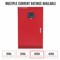 Armoire de Commutation Automatique (ATS) pour Pompe Incendie avec Double Alimentation et Protection de Charge Primaire pour Parc Industriel