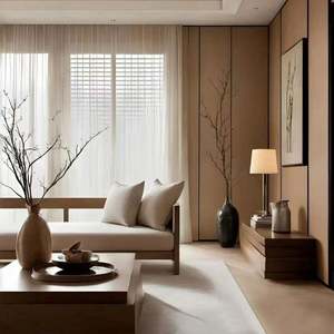 Gabinetes de Almacenamiento de Madera Personalizados para Sala de Estar, Gabinetes Laterales de Comedor de Estilo Chino Moderno, Diseño de Muebles para Toda la Casa - Product Image 2