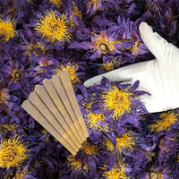 Clqq Prix d'usine Vente en gros Cigarettes saines aux herbes séchées de lotus bleu apaisant (Nymphaea Caerulea)