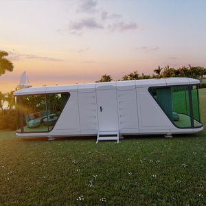 Smart Capsule House 40 pieds Design moderne Espace mobile de luxe Capsule House Hôtel pour le voyage - Product Image 4