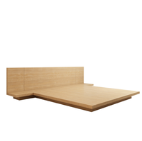GCON Offre Spéciale Lit en bois de luxe moderne King Size Design classique pour la maison Chambre à coucher Hôtel Ensembles de meubles