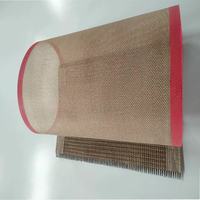 Bande transporteuse en maille de fibre de verre PTFE résistante à la chaleur pour ustensiles de cuisson, compatible four, lave-vaisselle et contact alimentaire