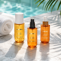 Flacon pulvérisateur pour désinfectant pour les mains, vaporisateur facial, emballage pour soins de la peau, flacon pompe en plastique pour lotion cosmétique et sérum avec pulvérisateur