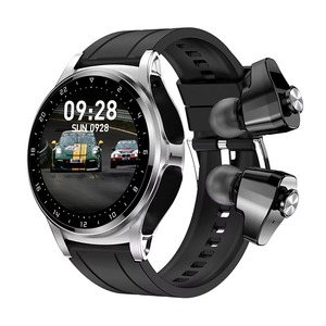 Desain Baru Tahan Air Pemantau Detak Jantung <span class=keywords><strong>Fitness</strong></span> Tracker GT66 Perangkat Kesehatan yang Dapat Dipakai 2 in 1 Jam Tangan Pintar Dengan Earbud - Product Image 3
