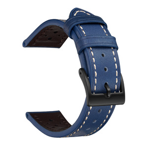 <span class=keywords><strong>Bracelet</strong></span> de montre en cuir véritable vintage pour Samsung Galaxy Watch 8 Classic, <span class=keywords><strong>bracelet</strong></span> de montre de style professionnel - Product Image 5