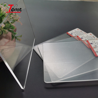 Feuille acrylique coulée PMMA, feuille acrylique plastique colorée et transparente