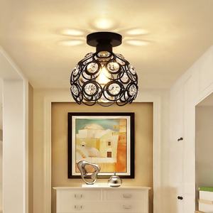 تجهيزات إضاءة سقفية باللون الأسود مقاس 20 سم بمقبس <span class=keywords><strong>E27</strong></span> E26 وشهادة CE للممرات والردهات والشرفات ومداخل الأبواب والسلالم - Product Image 5