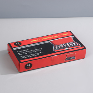 Yili Hardware 16Pc 1/2 In Torx <b>Socket</b> Set Chrome Plated Industrial Automotive Repair - Product Image 3