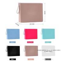 Trousse de Toilette en Silicone avec Fermeture Éclair pour Maquillage et Cosmétiques – Designs Personnalisés pour Usines