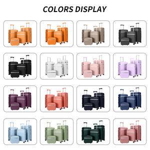 Tas Perjalanan Grosir OMASKA PP untuk Wanita, Set 4 Buah, 4 Roda, Koper Jinjing Cina - Product Image 6