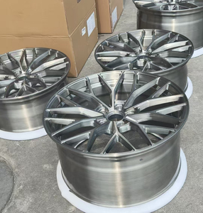 Jantes forgées grises brossées 19 20 21 22 pouces <span class=keywords><strong>5</strong></span> trous, roues légères pour <span class=keywords><strong>Tesla</strong></span> Lexus Genesis Ferrari Audi Porsche - Product Image 6