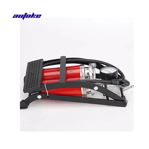 אופניים כפול צילינדר, רכב צמיג ידני משאבת אוויר כף רגל אוויר עבור אופניים & טיפול במחזור - Product Image 6