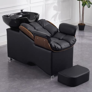 Sillón de Lavado de Cabello para Salón de Belleza y Peluquería, Cama de Lavado de Cabello para Barbería - Product Image 1