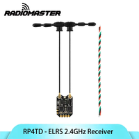 Récepteur RadioMaster RP4TD 2,4 GHz ExpressLRS ELRS Diversity avec double TCXO et WiFi intégré pour avion RC, drone FPV longue portée