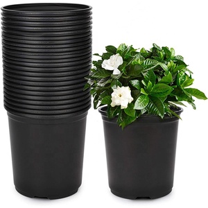 Nursery Pot Flower Pots Plastic Plant Container Perfect for Indoor Outdoor Plants Seedlings Vegetables Succulents Pots