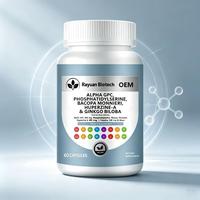 Vente en gros OEM en vrac – Capsules de Vitamine C, D3, E et Phosphatidylsérine (60, 90, 120 unités) pour la mémoire