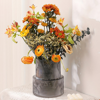 Grande taille nordique fleur Vase salon chambre bureau créatif décor à la maison hydroponique verre Vase