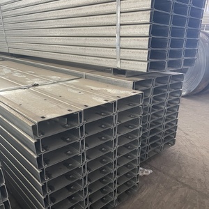 Acero Galvanizado en Forma de C ASTM A36 5 # -40 #   Acero Grado Q235 para Correas de Techo y Estructuras de Construcción - Product Image 4