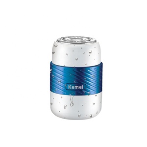 Rasoir intelligent, <span class=keywords><strong>mini</strong></span> design, rasage humide et sec, <span class=keywords><strong>Kemei</strong></span> Km-3210, charge USB, lavable sur tout le corps, rasoir pour homme - Product Image 4