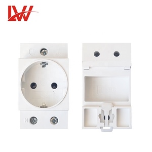 Châu Âu Đức tiêu chuẩn ổ cắm ac30 Modular ổ cắm Din Rail gắn Plu ổ cắm 16A - Product Image 6