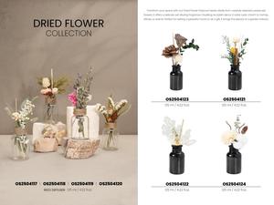 Ensembles de diffuseurs de roseaux avec fleurs séchées naturelles, coton, fleurs en papier, eucalyptus et <span class=keywords><strong>gland</strong></span> - Product Image 2