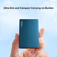 TKT Nuevo Cargador Portátil Super Delgado 2026 de 5000mAh, Bloque de Carga Inalámbrico para iPhone, Banco de Energía con Salida de 20W